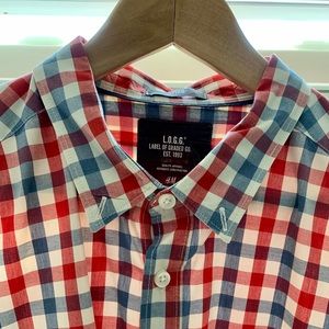 Men’s H&M Check Short Sleeve XL Shirt